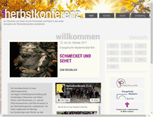 Tablet Screenshot of herbstkonferenz.info